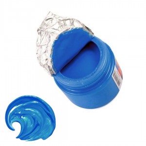 SEÑORITA TEMPERA EN POTE COLOR AZUL MEDIO x 250gr